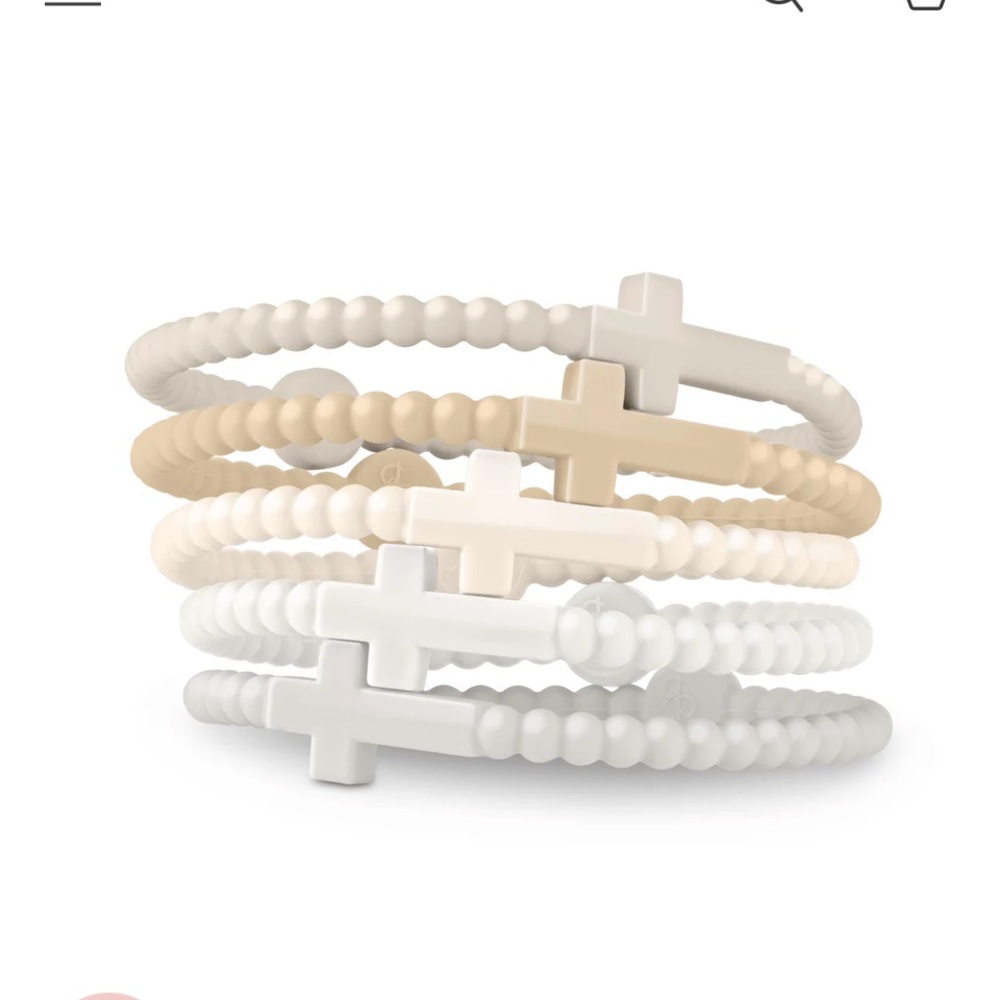 Ryan and Rose Jesus Bracelets -Shimmering Sands colors (Pack of 25)